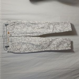 Pilcro and then Letterpress/Anthropologie Floral Stet Jeans